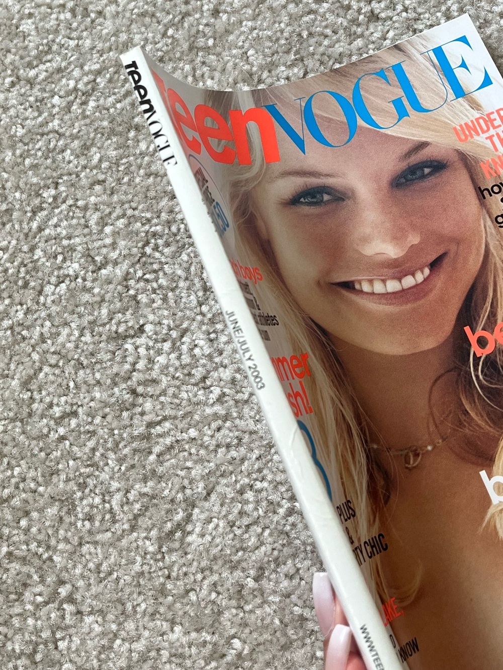 Rare Vintage June/July 2003 Teen Vogue Magazine Kate Bosworth Y2K - Picture 2 of 11